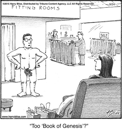 "Too 'Book of Genesis'?"