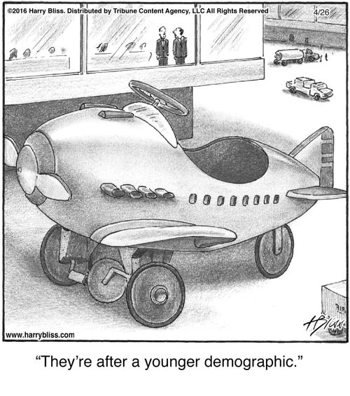 "They’re after a younger demographic."