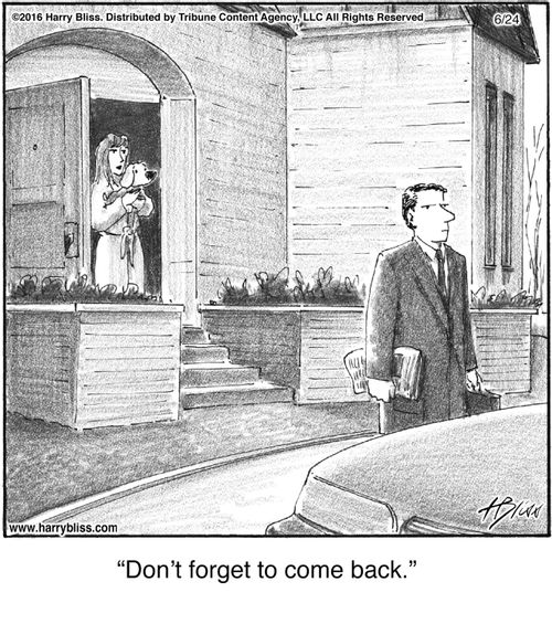 "Don't forget to come back."