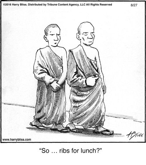 "So … ribs for lunch?"