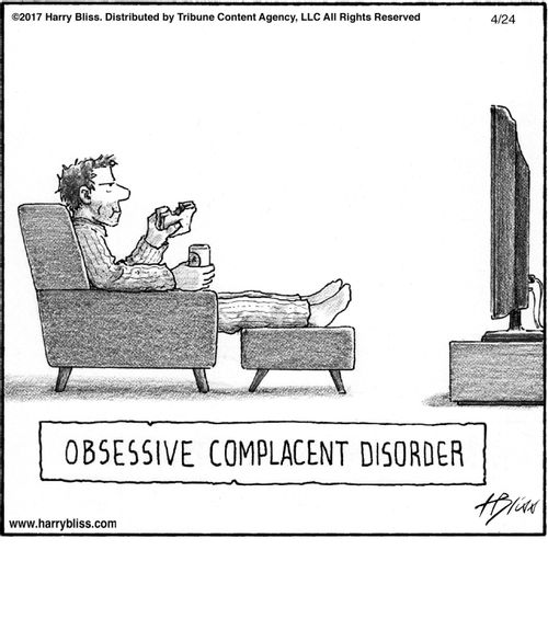 "Obsessive complacent disorder"