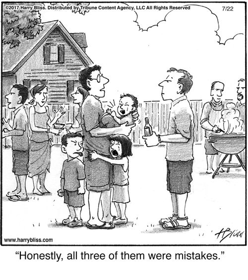 "Honestly, all three of them were mistakes."