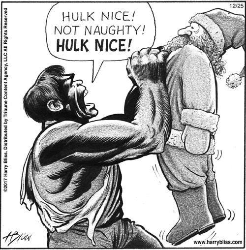 "Hulk nice! Not naughty! Hulk nice!"