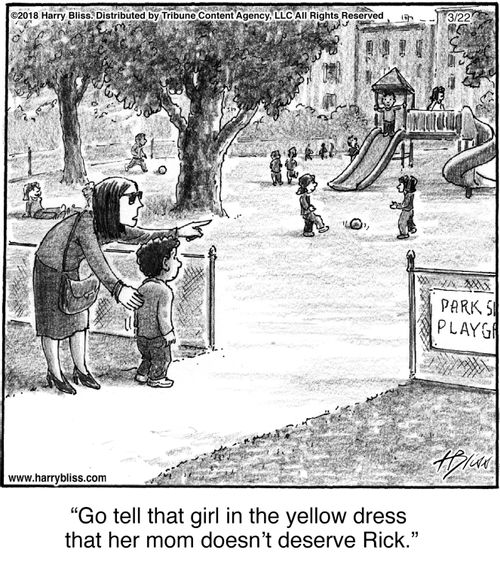 "Go tell that girl in the yellow dress that her mom doesn’t deserve Rick."
