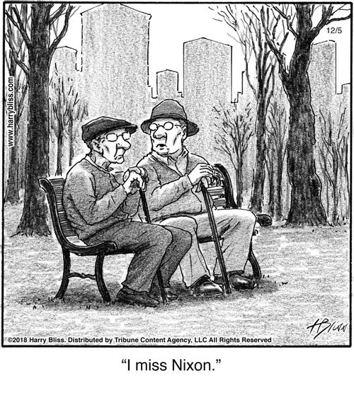 "I miss Nixon."