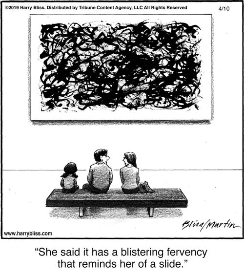"She said it has a blistering fervency that reminds her of a slide."