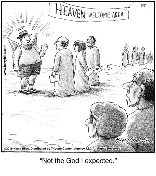 "Not the God I expected."