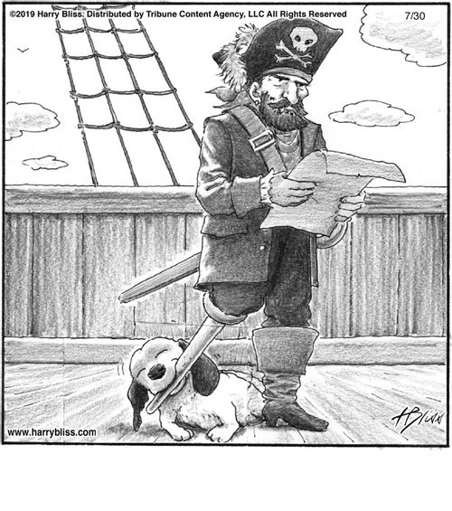 "That's the last time I buy a dog from a cartoonist."