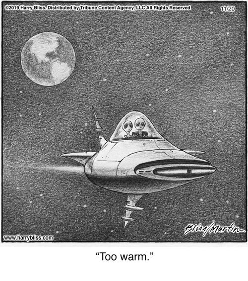 "Too warm."