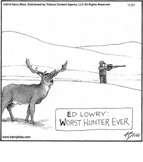 "Ed Lowry: Worst hunter ever"