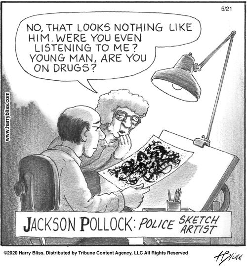 "No, that looks nothing like him. Were you even listening to me? Young man, are you on drugs?"