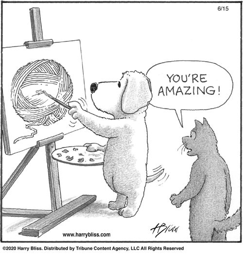 "You're amazing!"