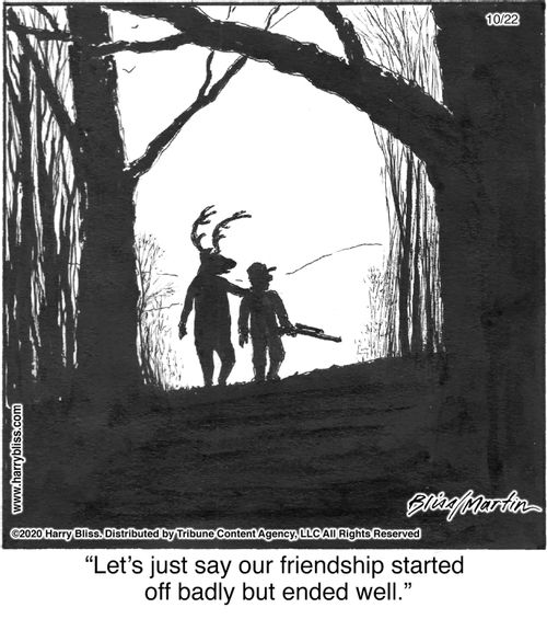 "Let's just say our friendship started off badly but ended well."