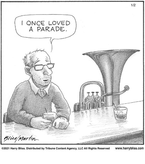 "I once loved a parade."