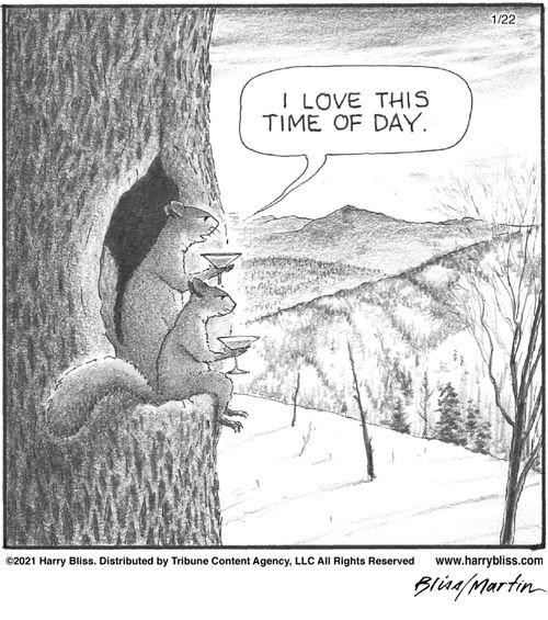 "I love this time of day."