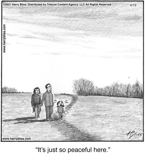 "It's just so peaceful here."