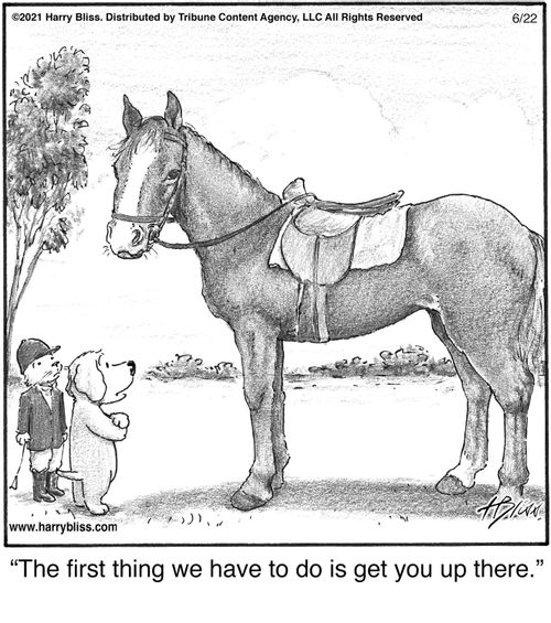 "The first thing we have to do is get you up there."