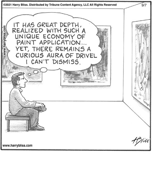 "It has great depth, realized with such a unique economy of paint application... yet, there remains a curious aura of drivel I can't dismiss."