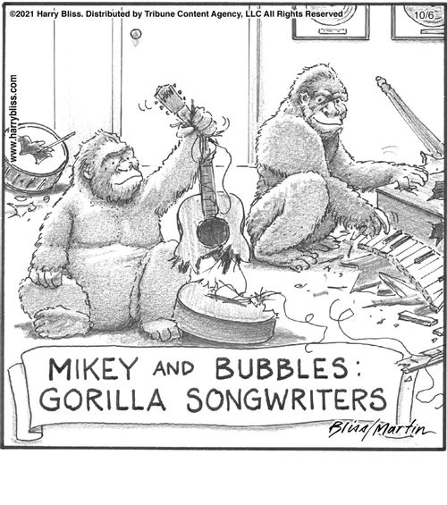 "Mikey and Bubbles: Gorilla songwriters"