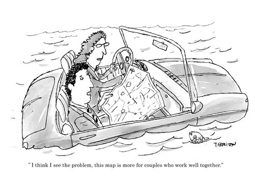 "I think I see the problem, this map is more for couples who work well together."