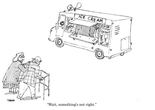 "Wait, something's not right."