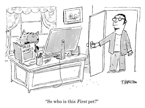 "So who is this First pet?"