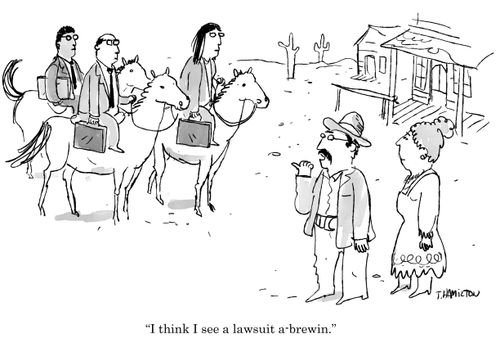 "I think I see a lawsuit a-brewin."