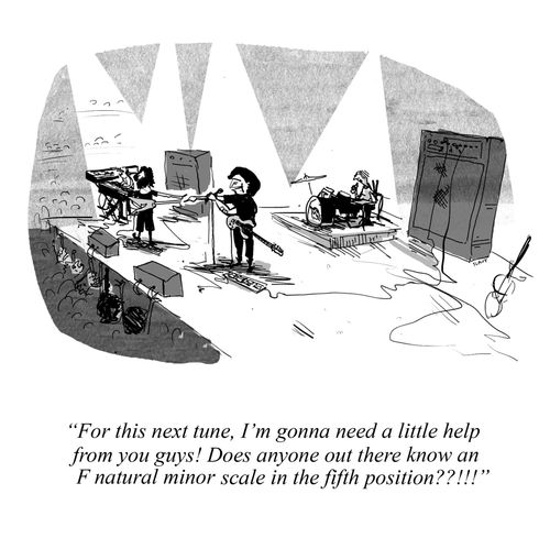 "For this next tune, I'm gonna need a little help from you guys!"