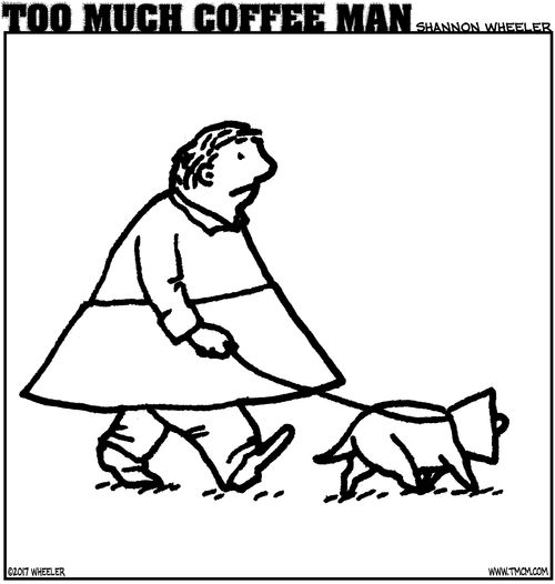 Too Much Coffee Man
