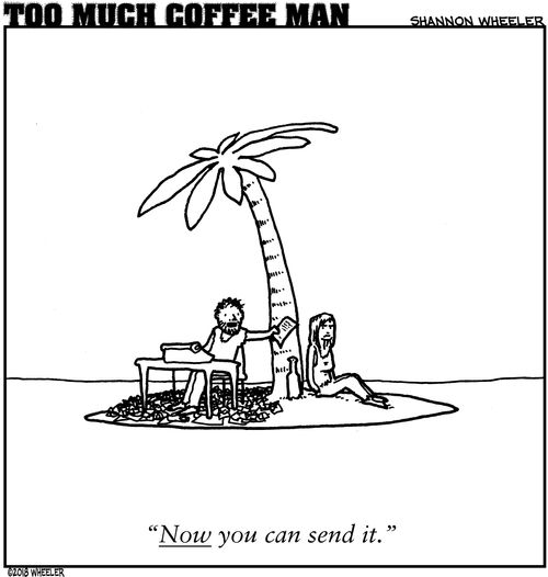 "Now you can send it."