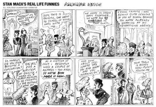 Stan Mack's Real Life Funnies: Alumnae News