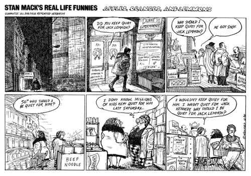 Stan Mack's Real Life Funnies: Apples, Oranges and Lemmons