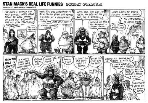 Stan Mack's Real Life Funnies: Urban Gorilla