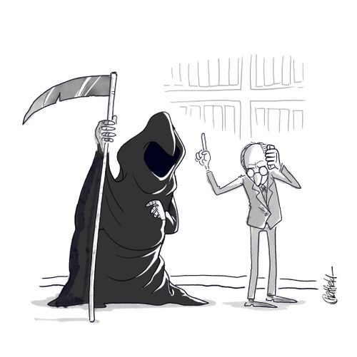 Executive Asks Death To Wait