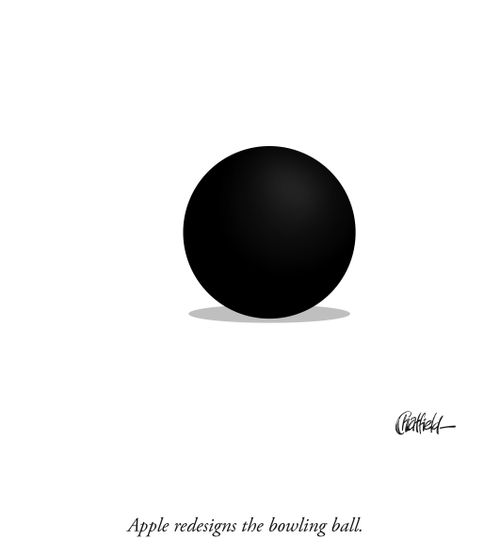 Apple Redesigns The Bowling Ball