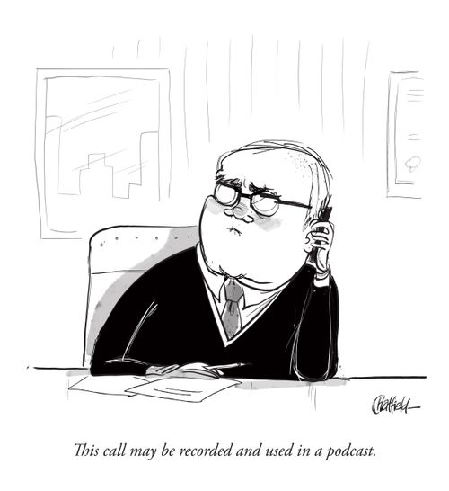 This call may be recorded and used in a podcast.