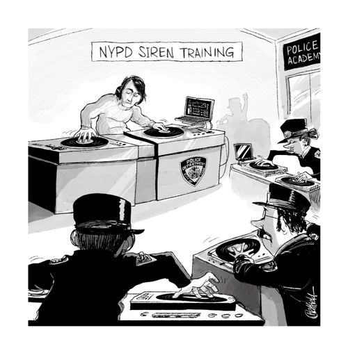 NYPD Siren Training