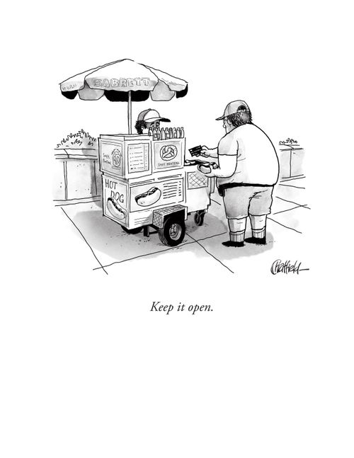 "Keep it open."