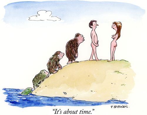 "It's about time."