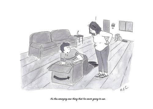 "It's this amazing new thing that I'm never going to use."
