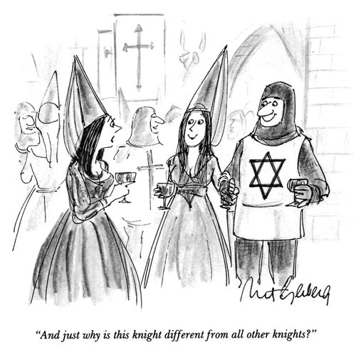 "And just why is this knight different from all other knights?"