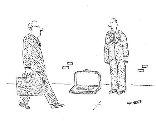 Businessman Panhandling