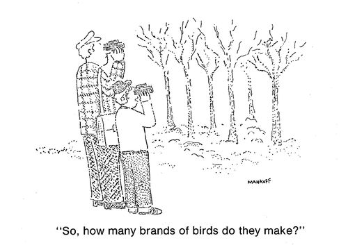 "So, how many brands of birds do they make?"