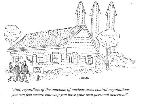 "you can feel secure knowing that you have your own personal deterrent?"