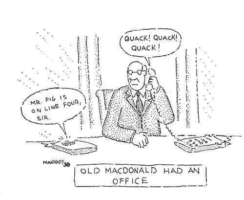 Old MacDonald had an Office