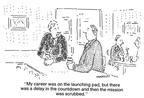 "My career was on the launching pad."