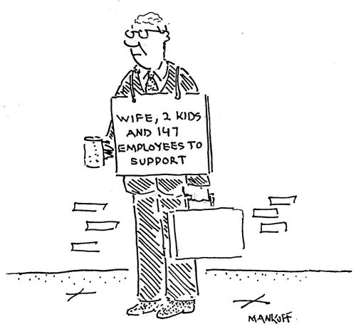 Wife, 2 kids, and 147 employees to support