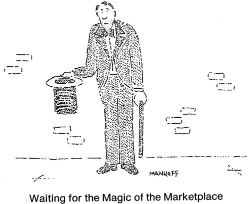 Waiting for the Magic of the Marketplace