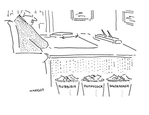 Rubbish, Poppycock, Balderdash