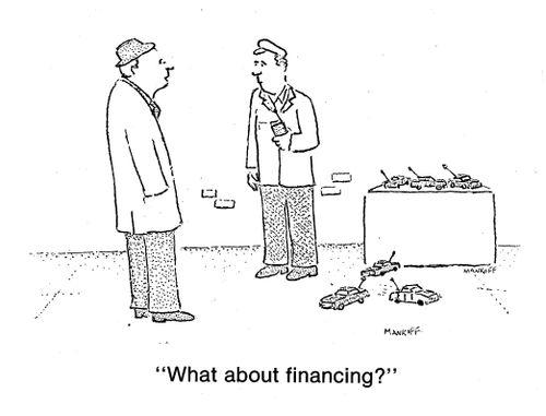 "What about financing?"